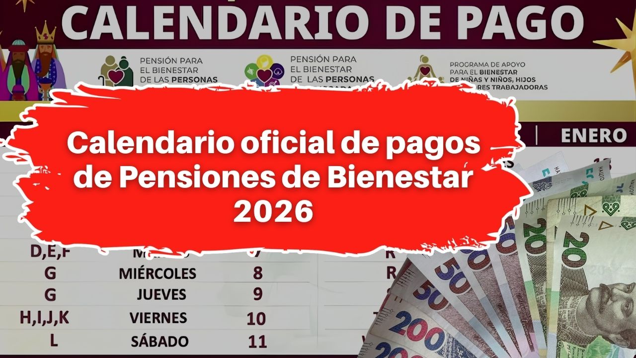 Calendario oficial de pagos de Pensiones de Bienestar 2026: fechas y acceso