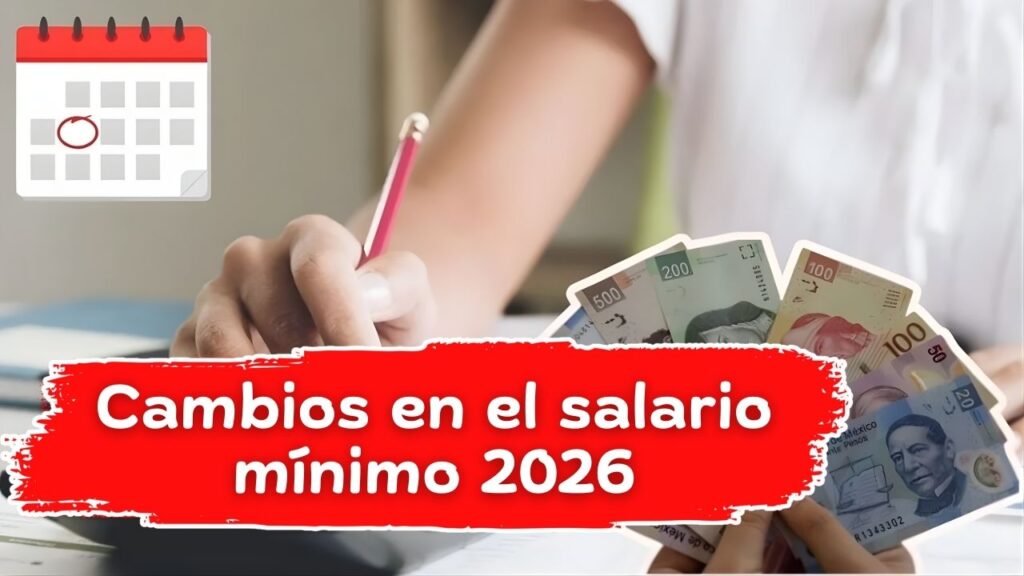 Cambios en el salario mínimo 2026: aumento confirmado y retenciones paso a paso